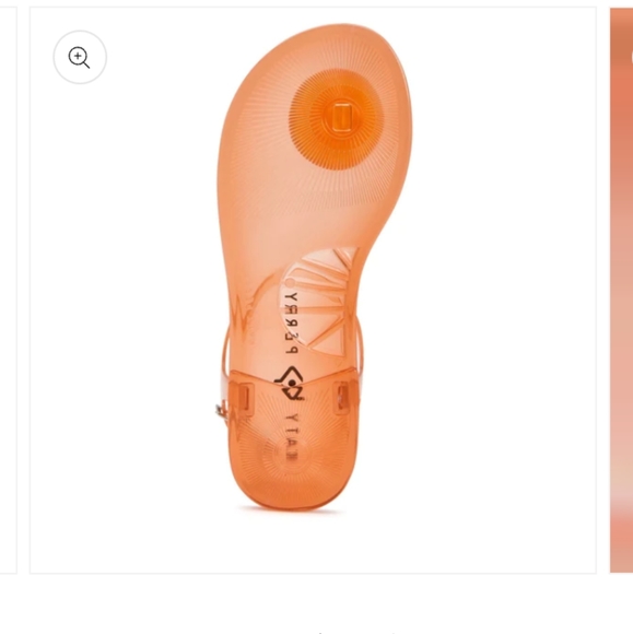 KATY PERRY The Geli Orange Slice Sandals - Picture 2 of 7